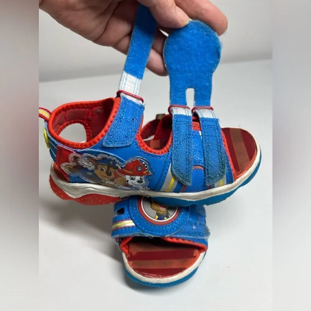 Paw Patrol Kid's Sandals Sz 10